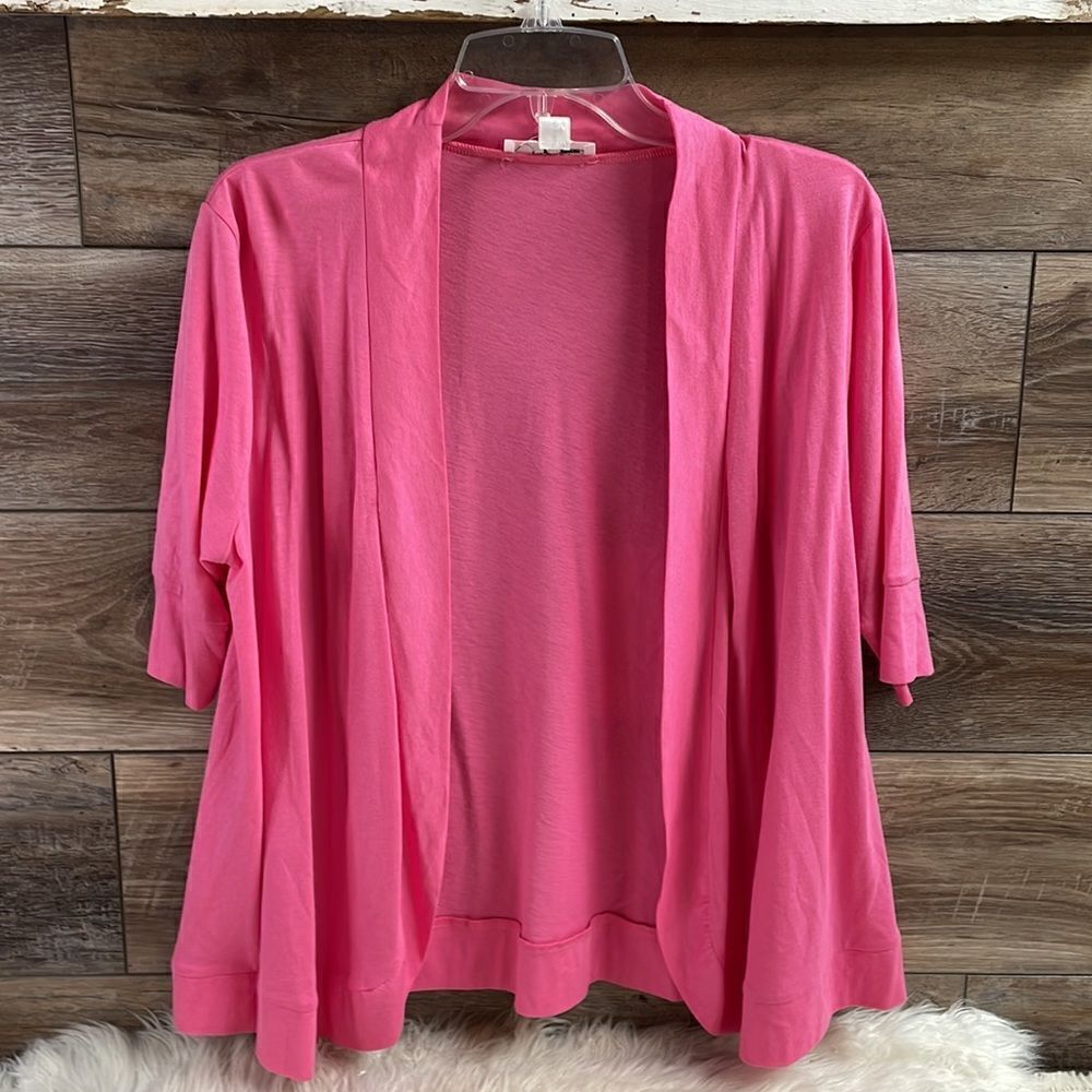 Josephine Studio Ladies Pink Cardigan, Size Small